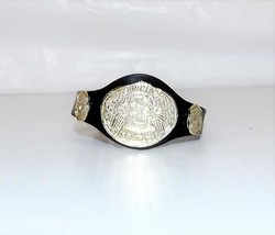 WWF Action Figure : World Heavyweight Championship Belt Accessory : Blac... - £9.32 GBP