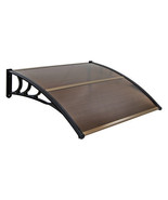 Outdoor Front Door Patio Overhang Awning for Sunlight Rain Snow Wind Pro... - €161,19 EUR