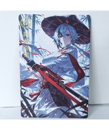 Arlecchino Waifu Card Anime Girl Japan Wall Art Bamboo Oversized Board A5 - $419.43 MXN