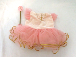 American Girl Bitty Baby Ballerina Dress Tutu with Spinning Fairy Wand - £22.46 GBP