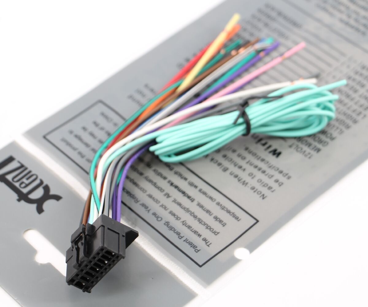 Xtenzi Power Cord Wire Harness Plug For Pioneer AVHX1500DVD P1400DVD