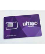 Ultra Mobile SIM Card 500MB 5G Data Unlimited Call/Text 1 Year Included ... - $180.00