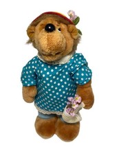 Mattel Emotions Berenstain Bears Mama Stuffed Plush Toy 1984 Dressed with Basket - $19.51