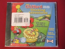 Clifford The Big Red Dog Thinking Adventures (2000) Ages 4-6 CD-ROM WINDOWS/MAC - £5.17 GBP