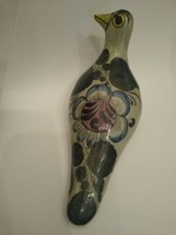 Dove Pigeon  Bird Mexico Pottery Stoneware Hand Painted Tonala - £11.24 GBP