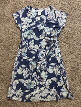 Soft Surroundings Women&#39;s floral Shapely Anywhere Dress Faux Wrap size M... - $548.16 MXN