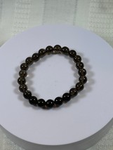 (#167) - SMOKY QUARTZ CRYSTAL BRACELET - NEW - $372.78 MXN