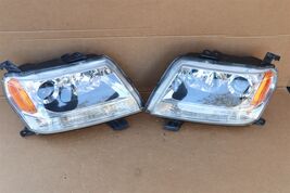 06-08 Suzuki Grand Vitara Halogen Headlight Light Lamp Matching Set L&R POLISHED image 2