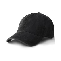 Womens Men&#39;S Baseball Cap 100% Washed Cotton Soft Cap Adjustable Unisex ... - $27.99