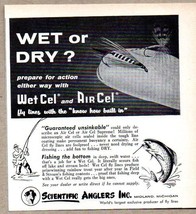 1960 Print Ad Scientific Anglers Fishing Lines Midland,MI - £7.98 GBP