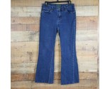 LRL Lauren Jeans Womens Size 8 Blue Stretch Denim TK5 - $15.83
