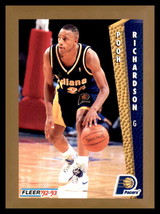 1992-93 Fleer #352 Pooh Richardson Indiana Pacers - £1.59 GBP