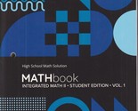 High School Math Solution, MATHbook: Integrated Math II (Vol. 1 Student ... - $39.19