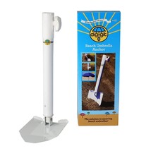 Best Beach Umbrella Sand Anchor And Umbrella The Solution To Securing Be... - $64.99