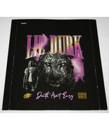 LIL DURK Death Ain&#39;t Easy HOT TOPIC T-SHIRT DISPLAY STORE POSTER Rap Hip... - £15.48 GBP
