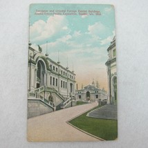 1909 Seattle Worlds Fair Postcard European &amp; Oriental Foreign Buildings UNPOSTED - £7.98 GBP