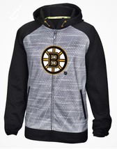 Boston Bruins NHL Reebok TNT Speedwick Full Zip Hoodie Jacket Men&#39;s Medium M - $54.99