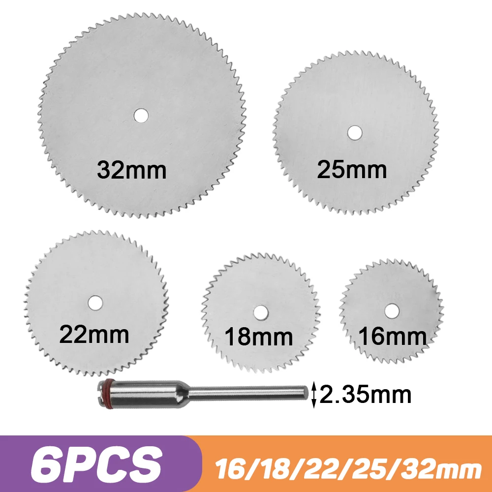 Stainless Steel Slice  Mini Circular Saw Blade Set  Cutting Disc for Dremel Rota - £129.29 GBP