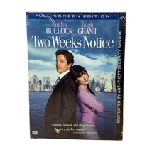 Two Weeks Notice (DVD, 2003, Full Frame) Sandra Bullock Hugh Grant - £4.29 GBP