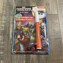 NEW Guardians of The Galaxy Unlikely Heroes Marvel Invisible Ink and Sticker - £6.32 GBP