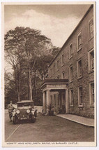 Postcard Barnard Castle Durham England UK Merritt Arms Hotel Greta Bridge - £3.05 GBP