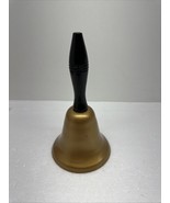 Vintage Metal Wood Handle Dinner Bell Santa - €12,73 EUR