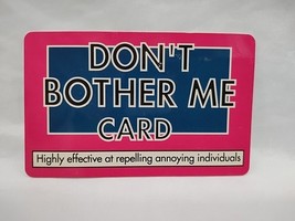 Vintage Spencers Retail Shop Don&#39;t Bother Me Card - $29.69
