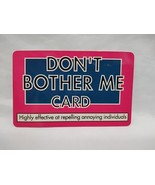 Vintage Spencers Retail Shop Don&#39;t Bother Me Card - $29.69
