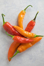 25 Aji Chili Peppers LARGE Seeds Vegetable Edible food hot - £10.76 GBP