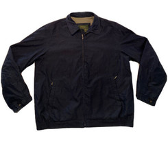 Vintage Orvis Signature Collection Full Zip Coaches Jacket Black Mens XL - $19.35