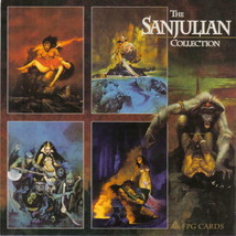 Sanjulian Fantasy Trading Cards Promo Sheet 1994 NEW UNUSED - £3.92 GBP