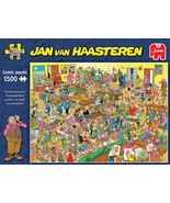 NEW Jumbo Jigsaw Puzzle 1500 Pieces 20068 Jan van Haasteren The Retireme... - $47.71 CAD
