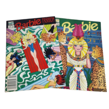 PAIR OF VINTAGE 1992 BARBIE MARVEL COMICS BOOK BOOKLET W/ ADS # 15 MAR M... - $19.00