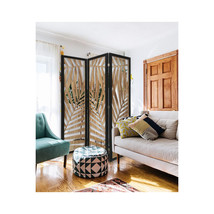 3 Panel Papete Screen Brown - $439.76