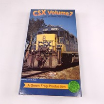 ✅ Green Frog Video CSX Vol 7 Jacksonville Plat City FL VHS Railroad Trai... - $7.91