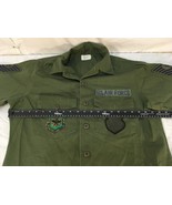 Rare Vietnam Era USAF Durable Press Short Sleeved OG-507 Uniform 16.5 X ... - $58.04
