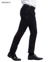 Sean Alexander Performance Men&#39;s Stretch Dress Pants Black-34W Unhemmed - £25.05 GBP
