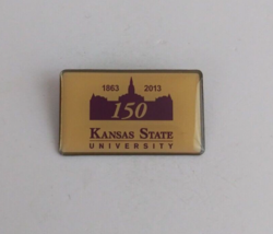 Vintage 1863-2013 150 Years Kansas State University Lapel Hat Pin - £4.17 GBP