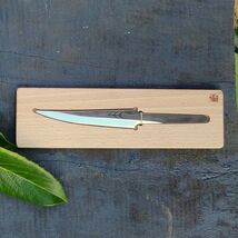 Slojd blade 85mm, Stainless AEB-L steel. Whittling knife, Fresh wood car... - $1,316.03 MXN