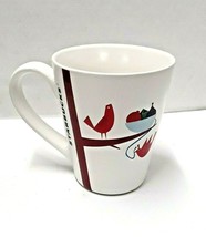 Starbucks Mug 2011 Christmas Holiday Tall Cup Partridge Bird Tree Ornaments - £9.64 GBP