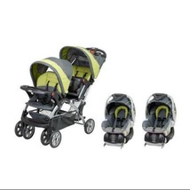 Baby Trend Double Sit N Stand Twin Stroller Travel System with 2 Infant ... - £499.19 GBP