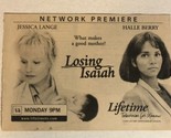 Losing Isaiah Tv Guide Print Ad Jessica Lange Halle Barry TPA8 - £4.74 GBP