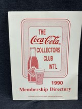 vintage 1990 COCA COLA CLAN Directory Directories Coke - £3.16 GBP