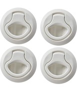 3 PACK 2&quot; Round Flush Pull Slam Hatch Latch for RV Caravan Boat Marine D... - $29.69