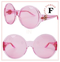 GUCCI 0965 Light Pink 002 Logo Summer Oversized Sunglasses GG0954S Authentic - £357.21 GBP