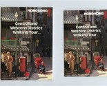 Hong Kong Tourist Association Central Western District Walking Tour Book... - $27.72