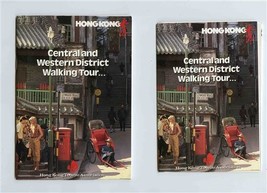Hong Kong Tourist Association Central Western District Walking Tour Book... - $27.72