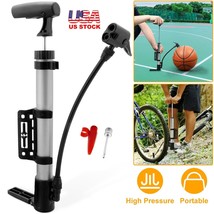 Bicycle Bike Pump High Pressure Portable Air Pump Hand Pump Ball Tire In... - $22.99