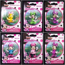 Disney Junior Minnie Mouse 2&quot; figures cake toppers 2019 Select from Menu - £3.15 GBP