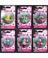Disney Junior Minnie Mouse 2&quot; figures cake toppers 2019 Select from Menu - £3.09 GBP